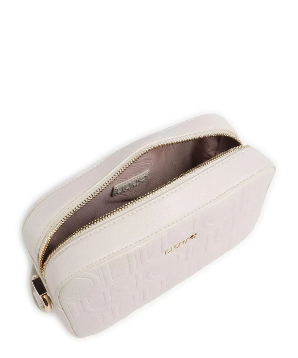 Manhattan M Umhängetasche Lederimitat elfenbein