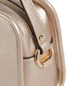 Manhattan M Umhängetasche Lederimitat gold