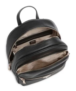 Manhattan Rucksack Lederimitat schwarz