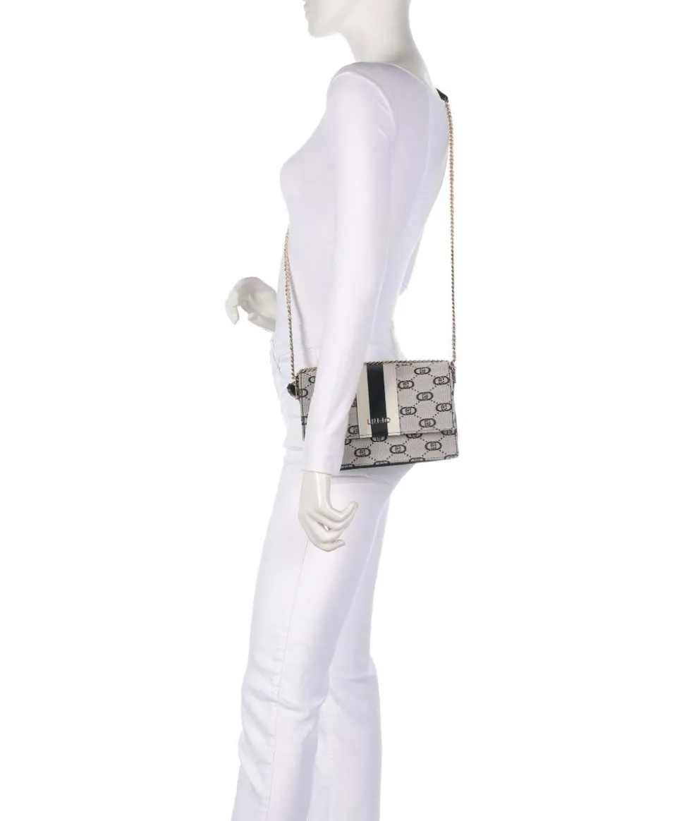 Manhattan Umhängetasche Polyester grau/schwarz