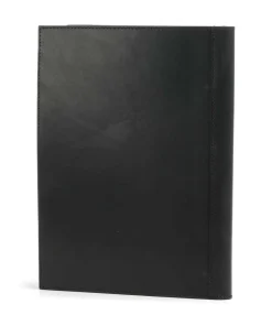 Mappe fein genarbtes Rindsleder schwarz