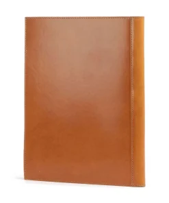 Mappe fein genarbtes Rindsleder cognac