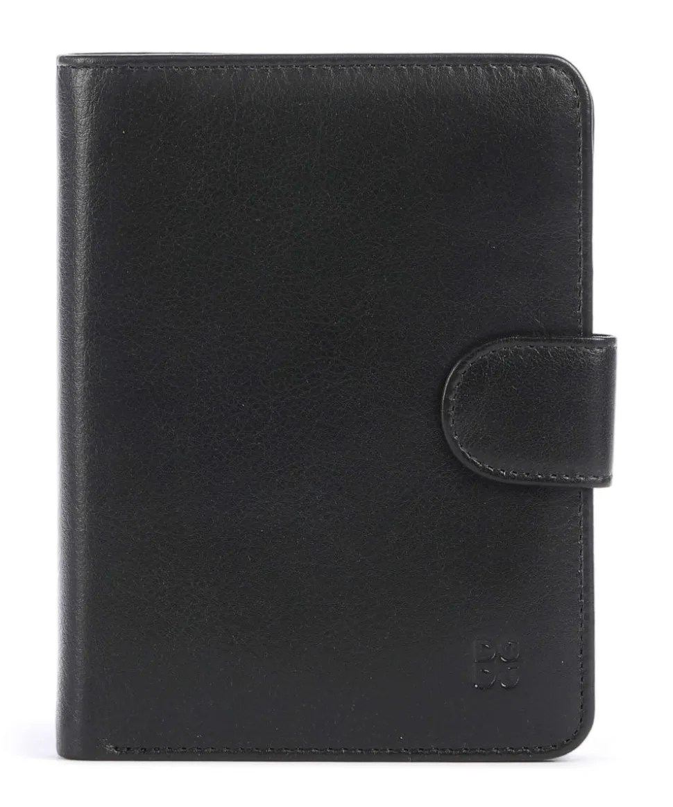 Marbella RFID Geldbörse fein genarbtes Kalbsleder schwarz