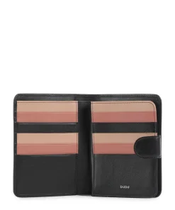 Marbella RFID Geldbörse fein genarbtes Kalbsleder schwarz