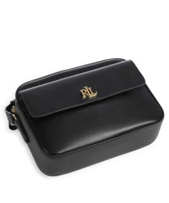 Marcy Medium Umhängetasche fein genarbtes Rindsleder schwarz