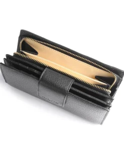 Marmolada RFID Geldbörse genarbtes Kalbsleder schwarz