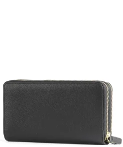 Marmolada RFID Geldbörse genarbtes Kalbsleder schwarz