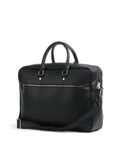 Marnier Aktentasche 15″ Lederimitat schwarz