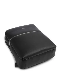 Marnier Rucksack 13″ Lederimitat schwarz