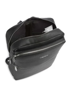 Marnier Rucksack 13″ Lederimitat schwarz