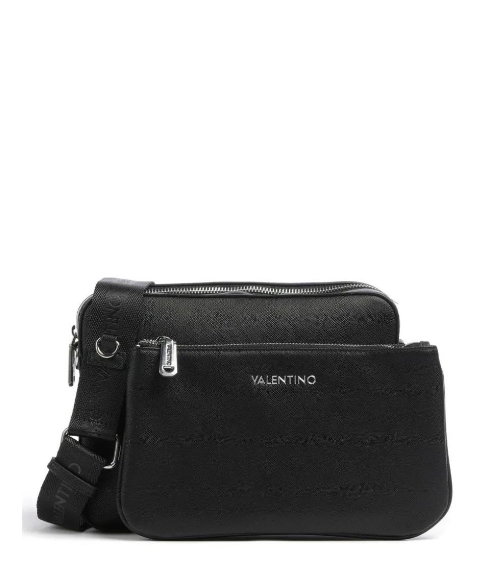 Marnier Umhängetasche Lederimitat schwarz