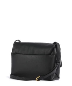 Marrisa Umhängetasche genarbtes Rindsleder schwarz