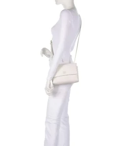 Marrisa Umhängetasche genarbtes Rindsleder creme