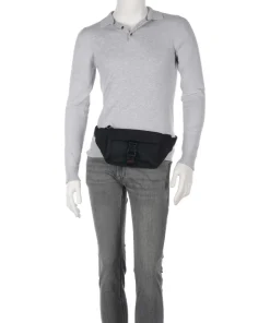 Marsel Gürteltasche recyceltes Polyamid schwarz