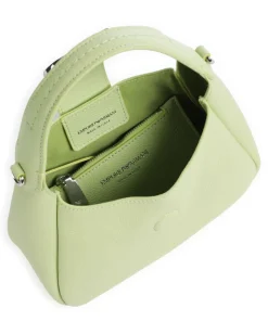 Mary-O Schultertasche genarbtes Rindsleder pistazie