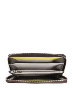 Mauritius RFID Geldbörse fein genarbtes Kalbsleder dunkelbraun