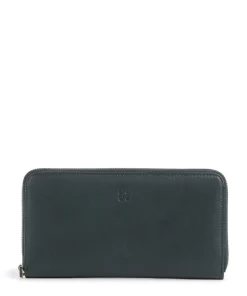 Mauritius RFID Geldbörse fein genarbtes Kalbsleder dunkelgrün
