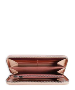 Mauritius RFID Geldbörse fein genarbtes Kalbsleder altrosa