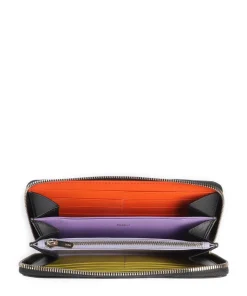 Mauritius RFID Geldbörse fein genarbtes Kalbsleder schwarz