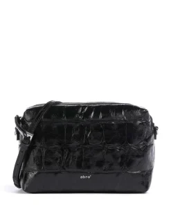 Maxi Cocco Kaia Umhängetasche geprägtes Rindsleder schwarz