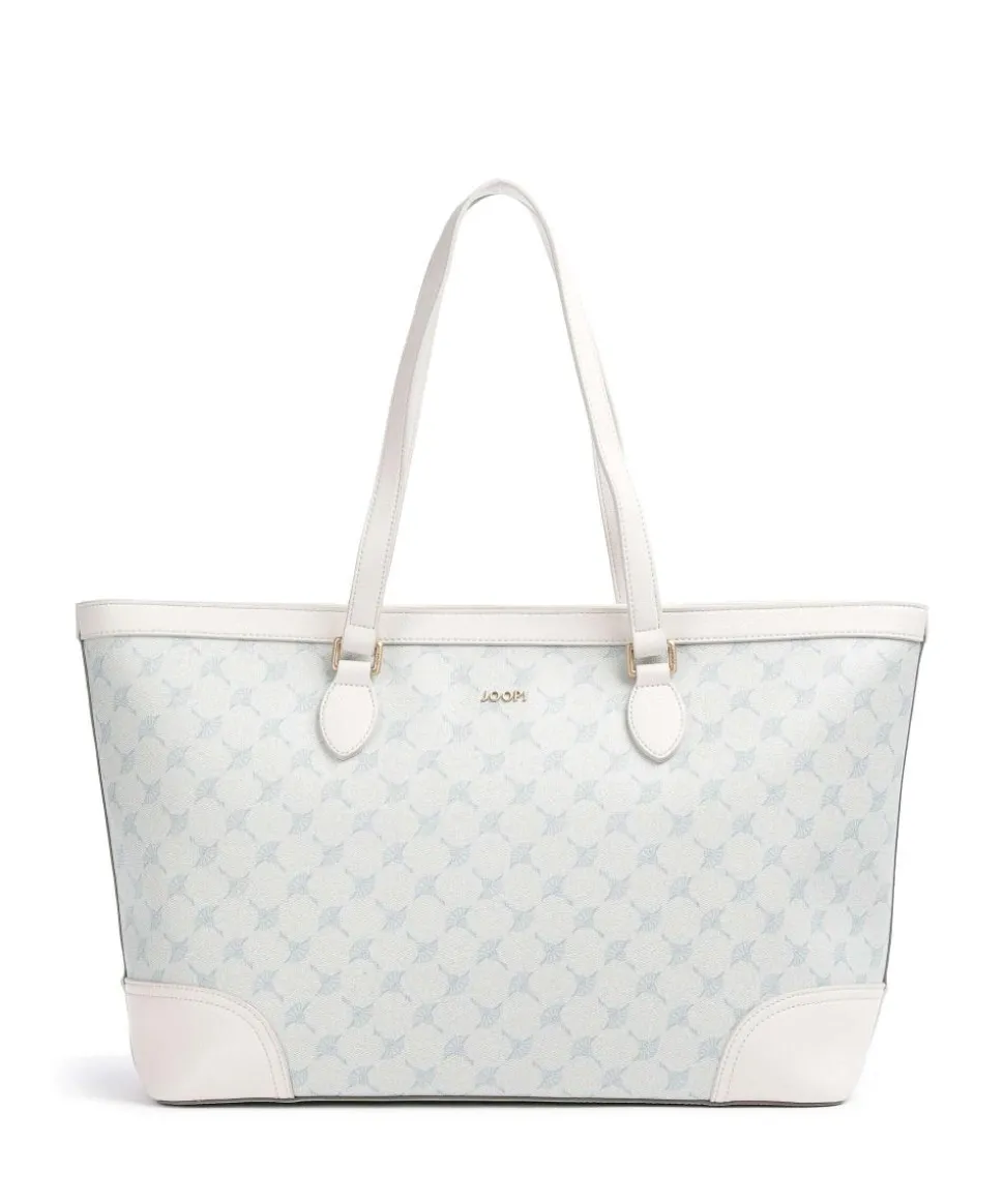 Mazzolino Diletta Mariella Shopper Lederimitat hellblau