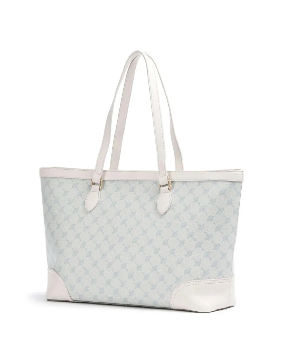 Mazzolino Diletta Mariella Shopper Lederimitat hellblau