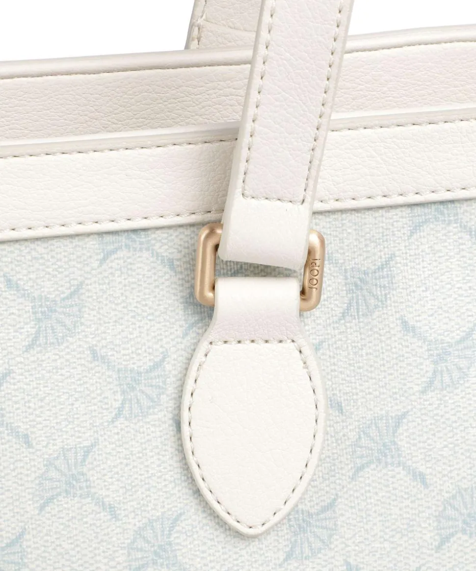 Mazzolino Diletta Mariella Shopper Lederimitat hellblau