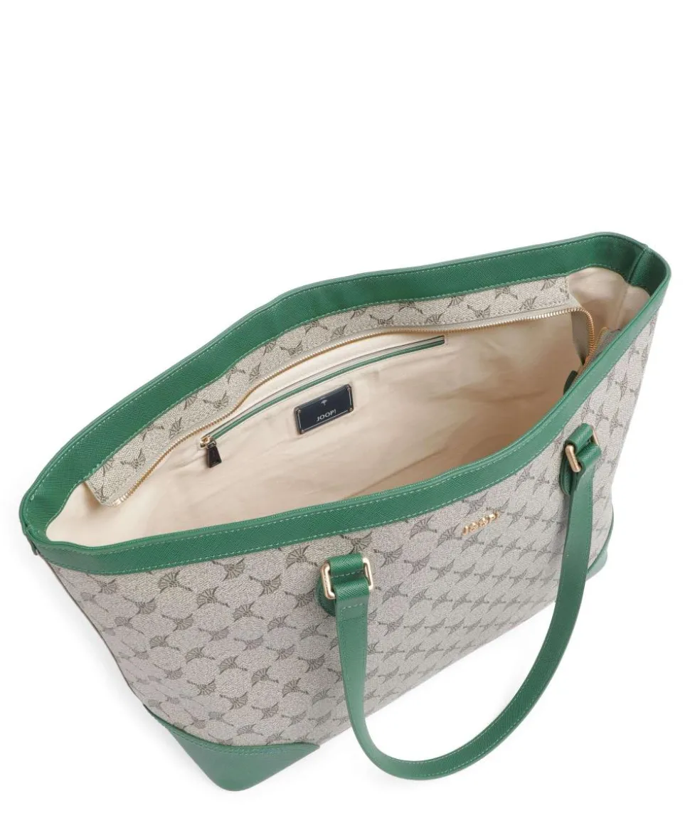 Mazzolino Diletta Mariella Shopper Lederimitat beige/grün