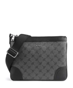 Mazzolino Milva Umhängetasche Lederimitat dunkelgrau