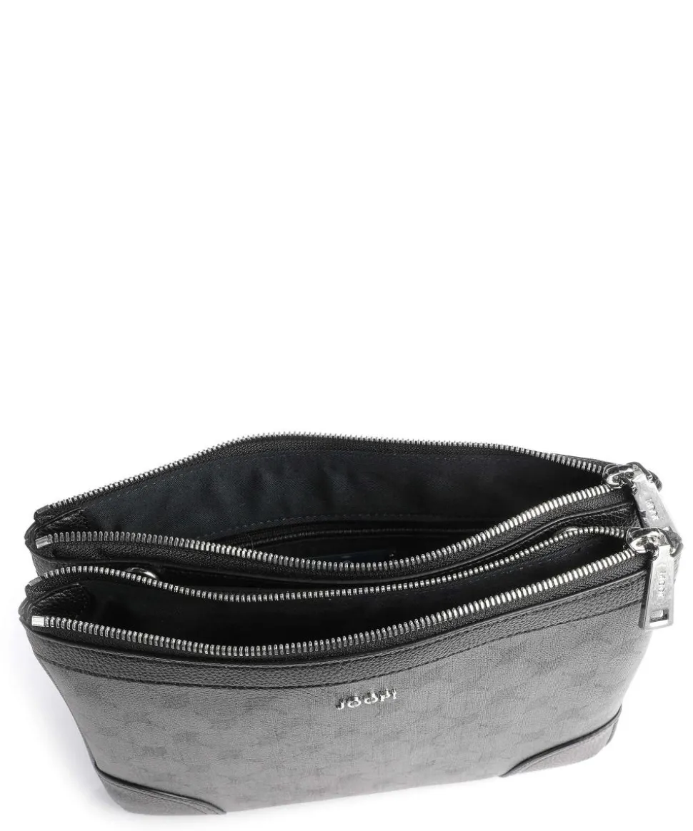 Mazzolino Milva Umhängetasche Lederimitat dunkelgrau