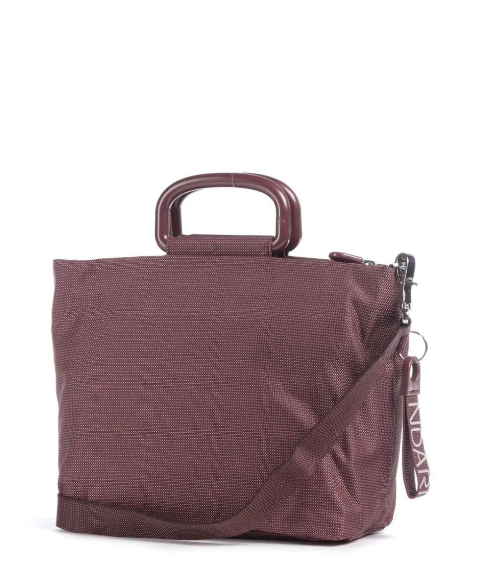 MD20 Handtasche Polyester brombeer