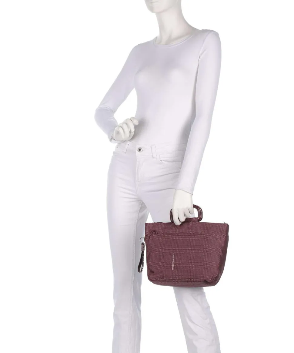 MD20 Handtasche Polyester brombeer