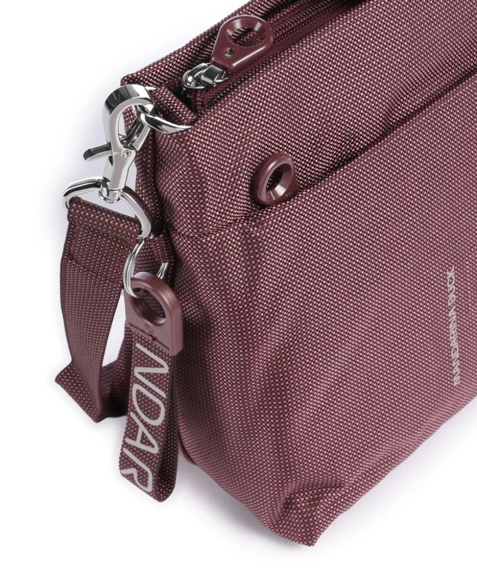 MD20 Handtasche Polyester brombeer