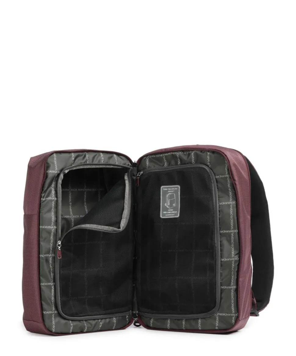 MD20 Reiserucksack 15″ Polyester brombeer