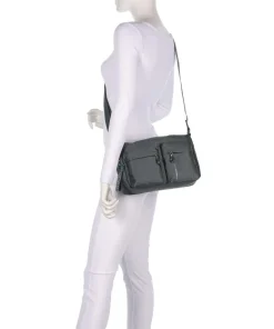 MD20 Schultertasche Polyester dunkelgrün