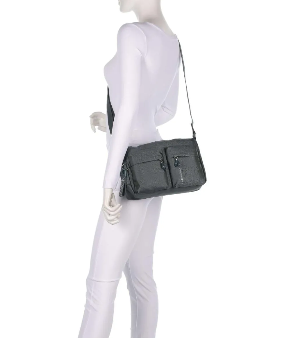 MD20 Schultertasche Polyester dunkelgrün