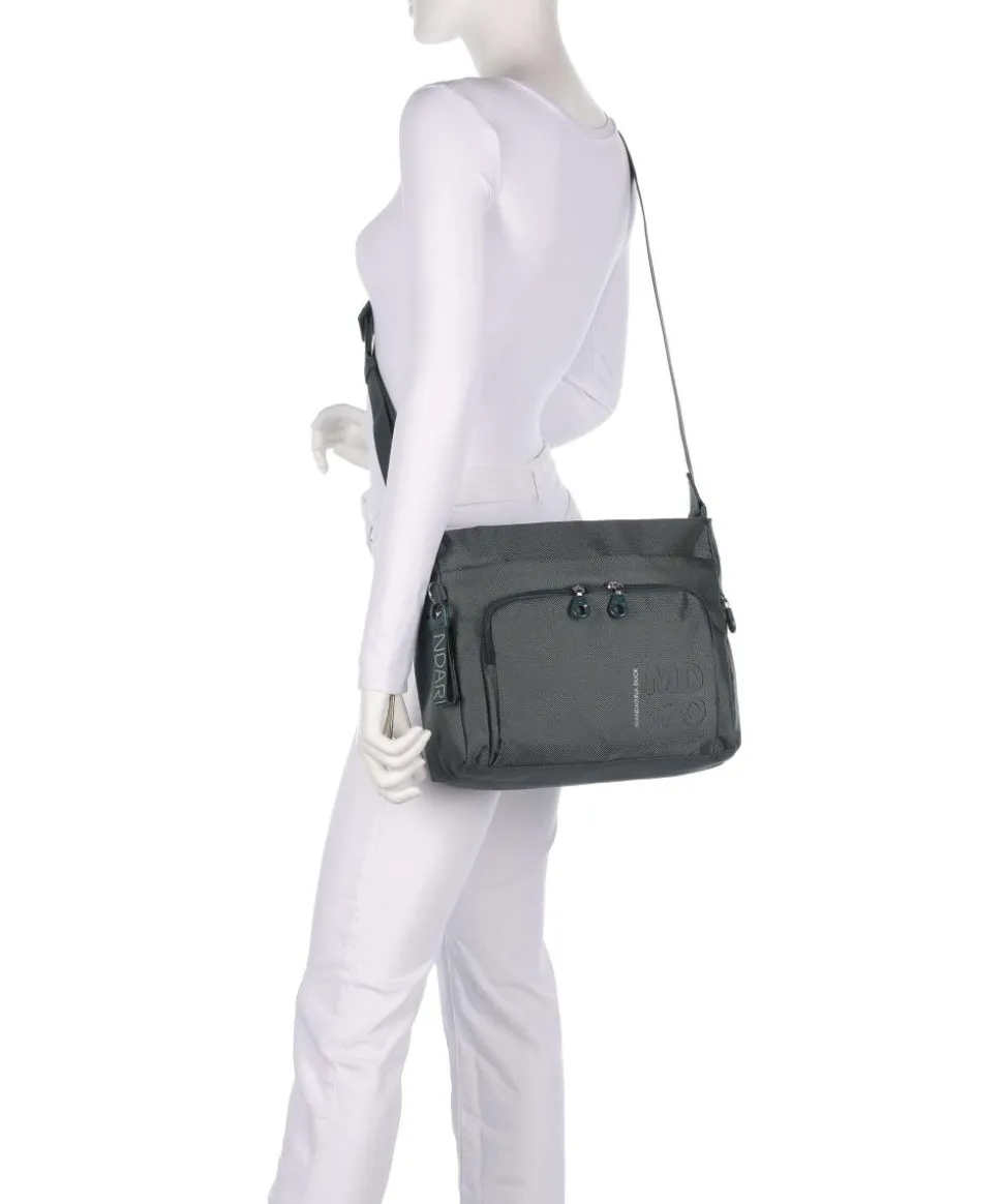 MD20 Schultertasche Polyester dunkelgrün