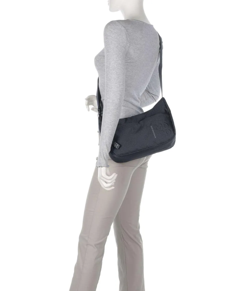 MD20 Umhängetasche Polyester schwarz/blau