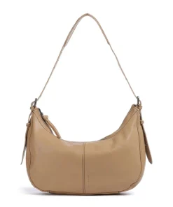 Me and My Bag Beuteltasche fein genarbtes Leder hellbraun