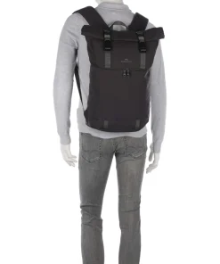 Mediative Christopher Rolltop Rucksack 15″ Polyester dunkelgrau