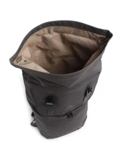 Mediative Christopher Rolltop Rucksack 15″ Polyester dunkelgrau