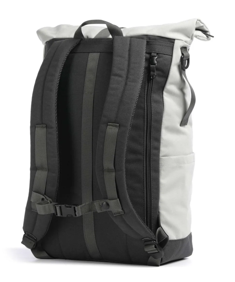 Mediative Jetpack Rolltop Rucksack 15″ Polyester grau/beige