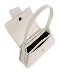 Mel 2.0 Schultertasche Lederimitat creme