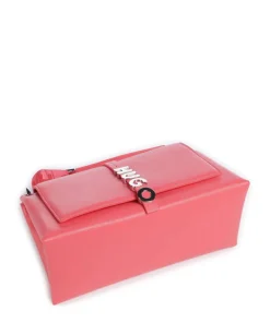 Mel Umhängetasche Lederimitat pink