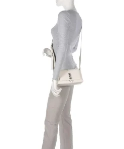 Mel Umhängetasche Lederimitat weiß