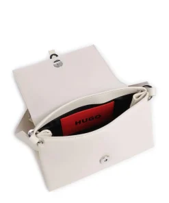 Mel Umhängetasche Lederimitat weiß