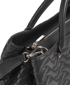 Melisandra Handtasche Lederimitat schwarz