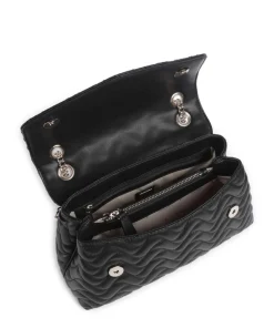 Melisandra Schultertasche Lederimitat schwarz