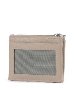 Mellow Leather Kreditkartenetui genarbtes Kalbsleder beige