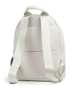 Mellow Leather Rucksack genarbtes Kalbsleder creme